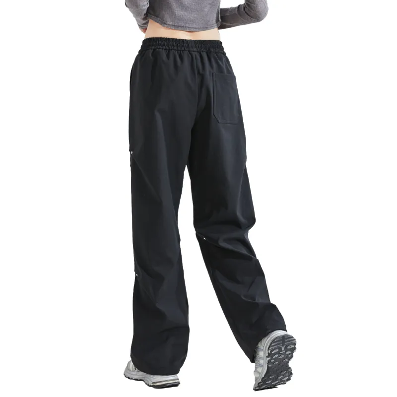 Tonlion Cargo Pants Women's Mist Gray-3