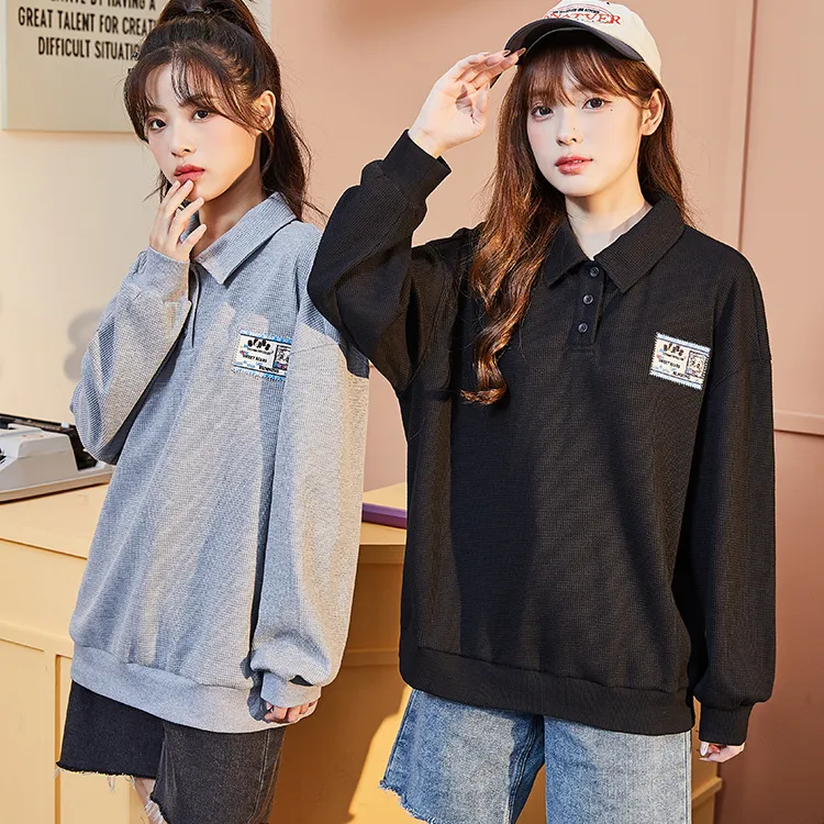 Tonlion Sweatshirt Women's Light Heather Gray-2