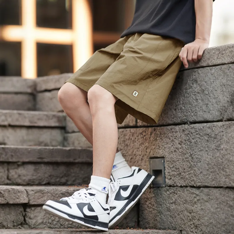 Tonlion Casual Shorts Men's Dark Khaki-2