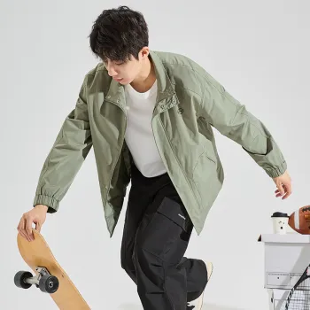 Tonlion Jackets Coats Men's Turquoise