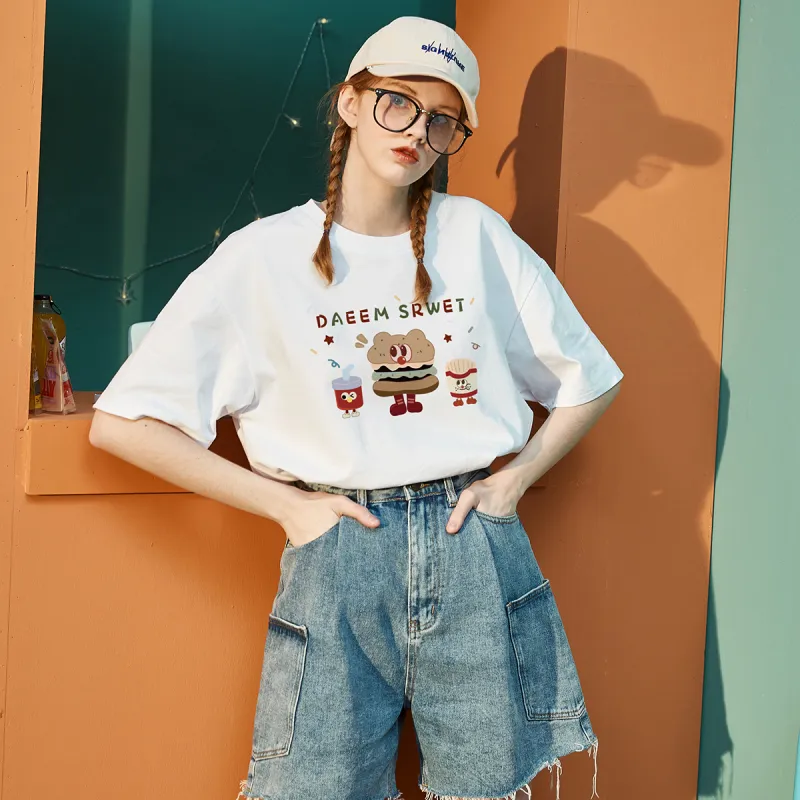 Tonlion T Shirts Women's-3