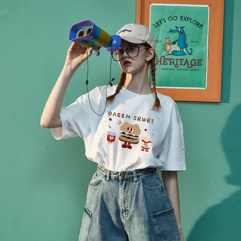 Tonlion T Shirts Women's-2