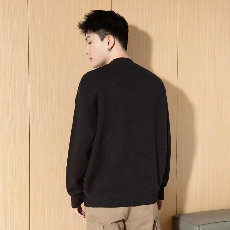 Tonlion Sweaters Men Black-5