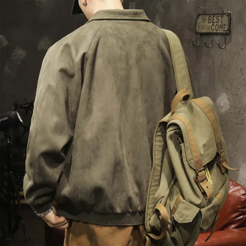 Tonlion Jackets Men Army Green-6