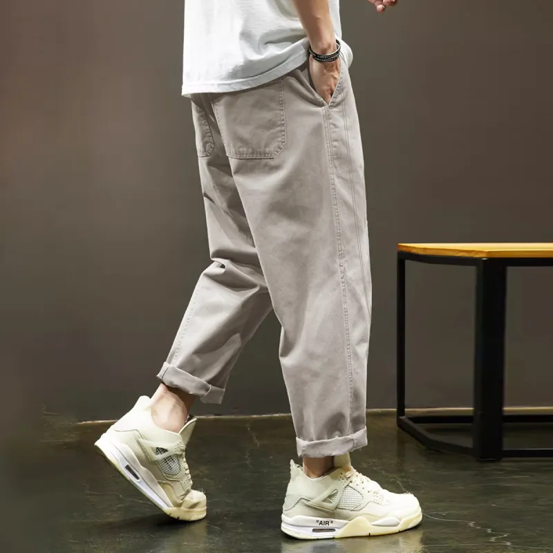 Tonlion Casual Pants Men-13