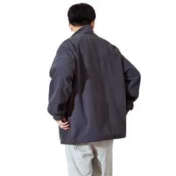 Tonlion Jackets Coats Men's Elegant Gray