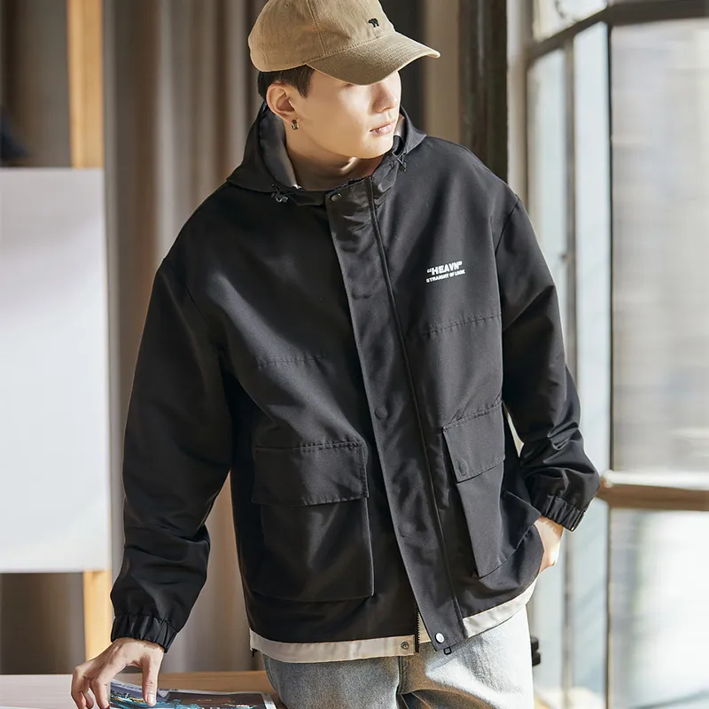 Tonlion Jackets Men Black-3