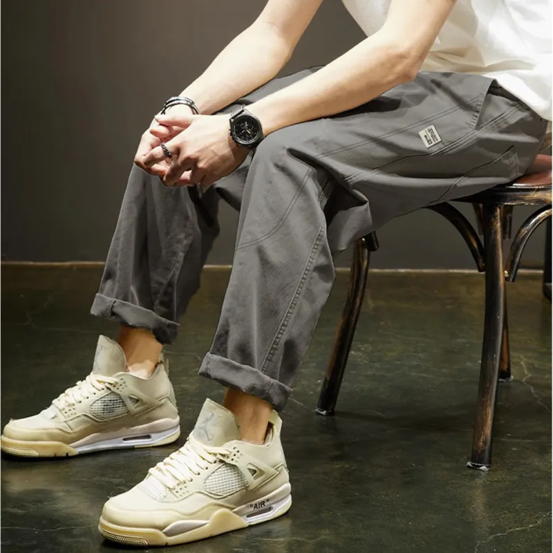 Tonlion Casual Pants Men-9