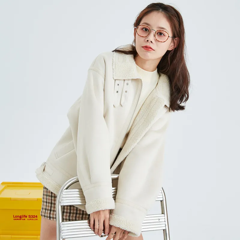 Tonlion Velvet feel Coat Women's-4