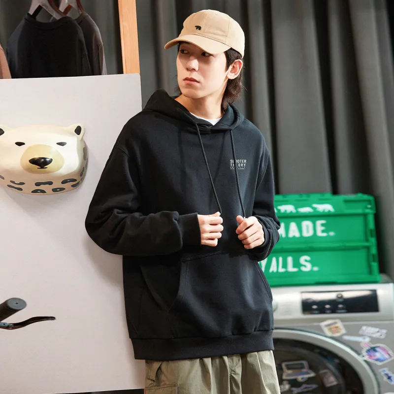 Tonlion Sweatshirts Men Black-4