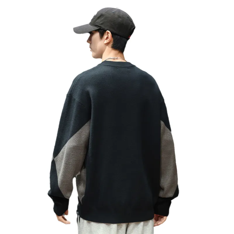 Tonlion Sweaters Men Black-1