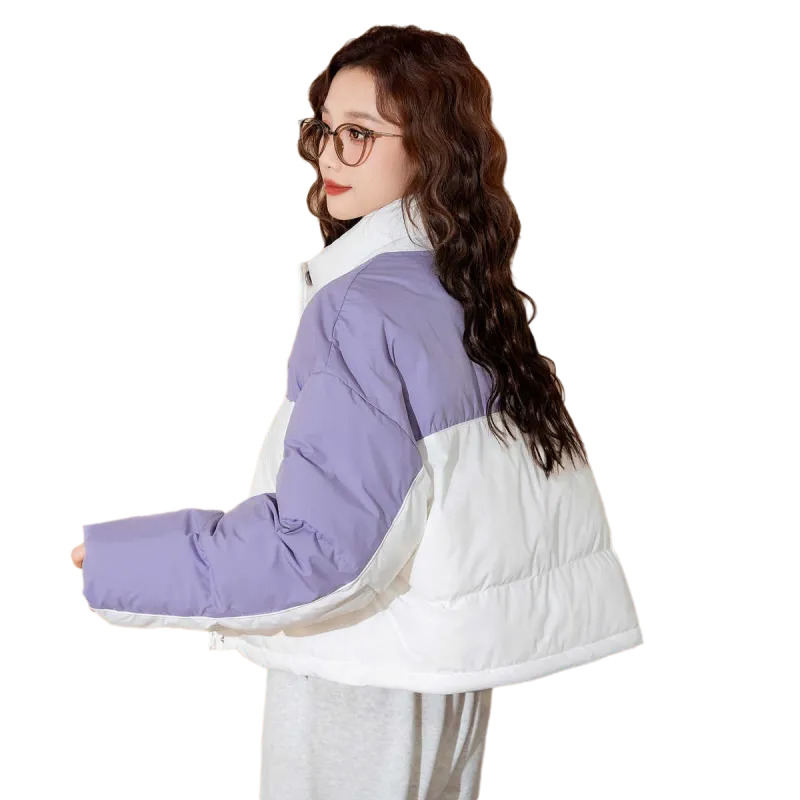 Tonlion Puffer Jacket Women's Morning Mist Purple-1