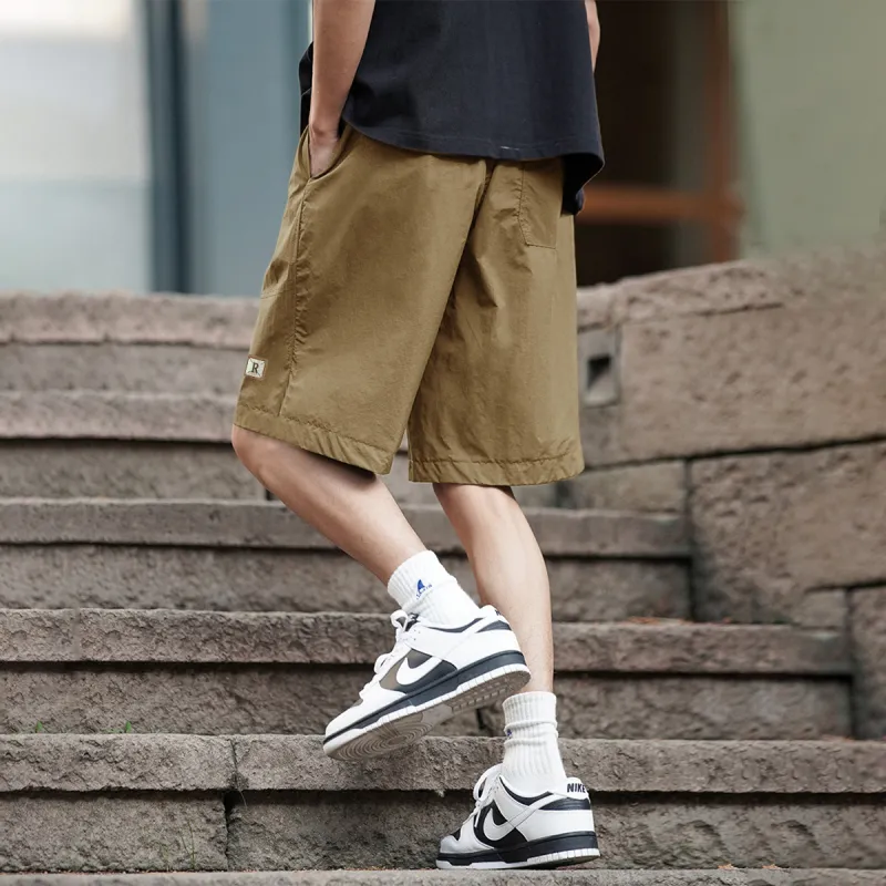 Tonlion Casual Shorts Men's Dark Khaki-1