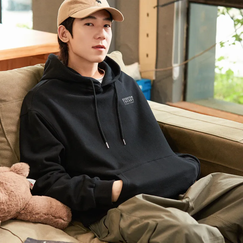 Tonlion Sweatshirts Men Black-2