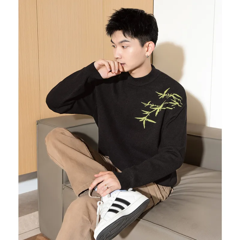Tonlion Sweaters Men Black-6