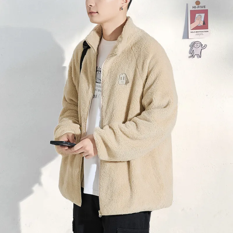 Tonlion Velvet Jackets Men-14