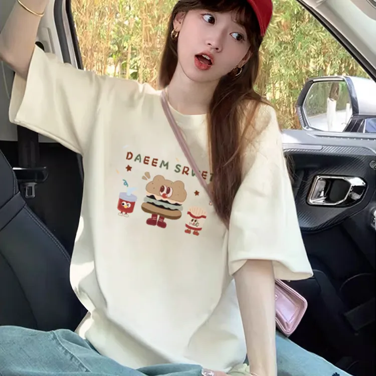 Tonlion T Shirts Women's-7