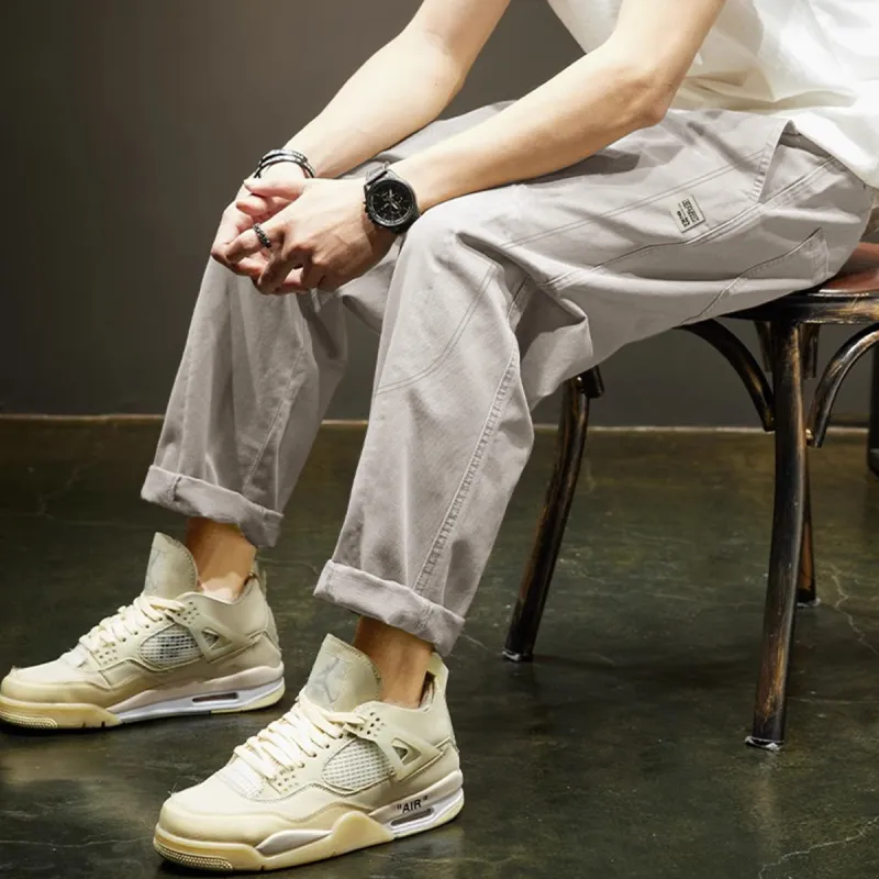 Tonlion Casual Pants Men-14