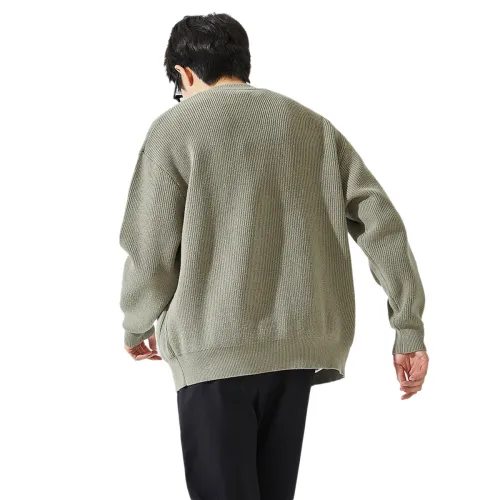 Tonlion Sweater Men's Gray Pea Green