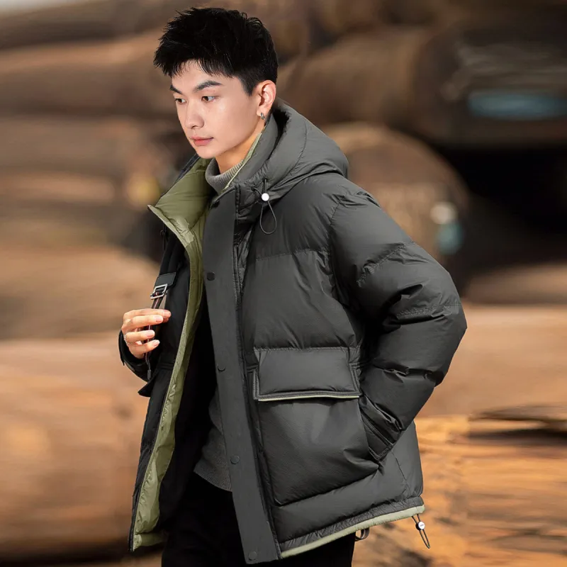 Tonlion Down Jacket Men's Black-2