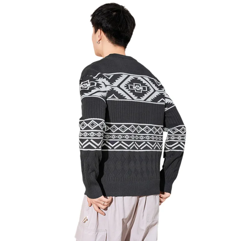 Tonlion Sweater Men's Dark Gray-0