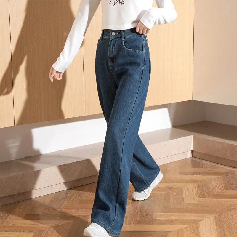 Tonlion Jeans Women's Dark Blue-2