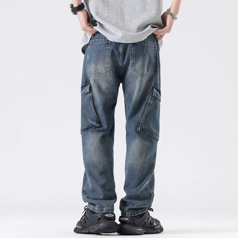 JASONWOOD Cowboy On The Run Jeans Unisex Wolf Mill Gray-3