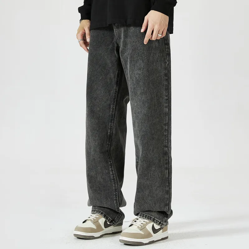 JASONWOOD Jeans Unisex Black Gray Color-6