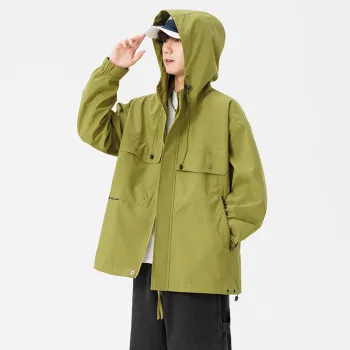 JASONWOOD Jackets Coats Unisex Mustard Green