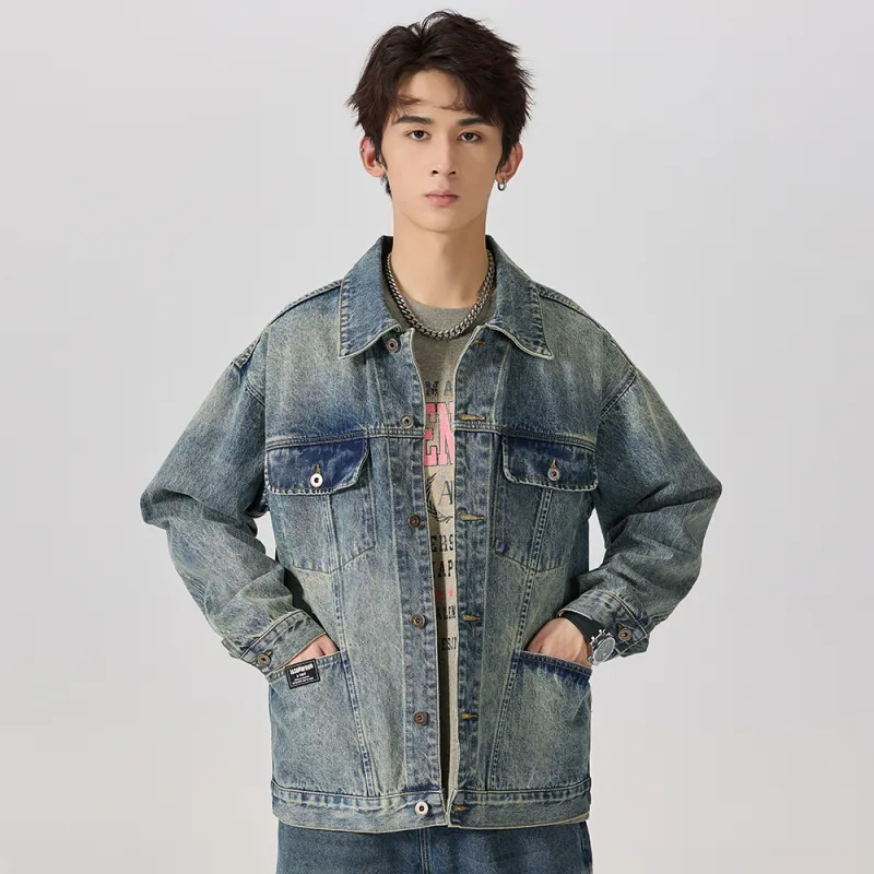 JASONWOOD Cowboy On The Run Denim Jacket Unisex-13