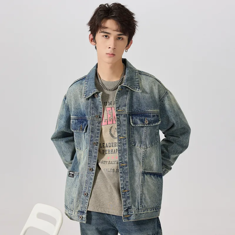 JASONWOOD Cowboy On The Run Denim Jacket Unisex-18