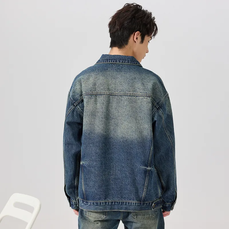 JASONWOOD Cowboy On The Run Denim Jacket Unisex-4