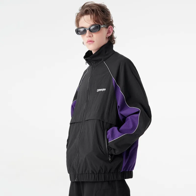JASONWOOD Water Resistant Windproof UV Protection Breathable Wear Resistant Quick Dry Windbreaker Jacket Unisex-5
