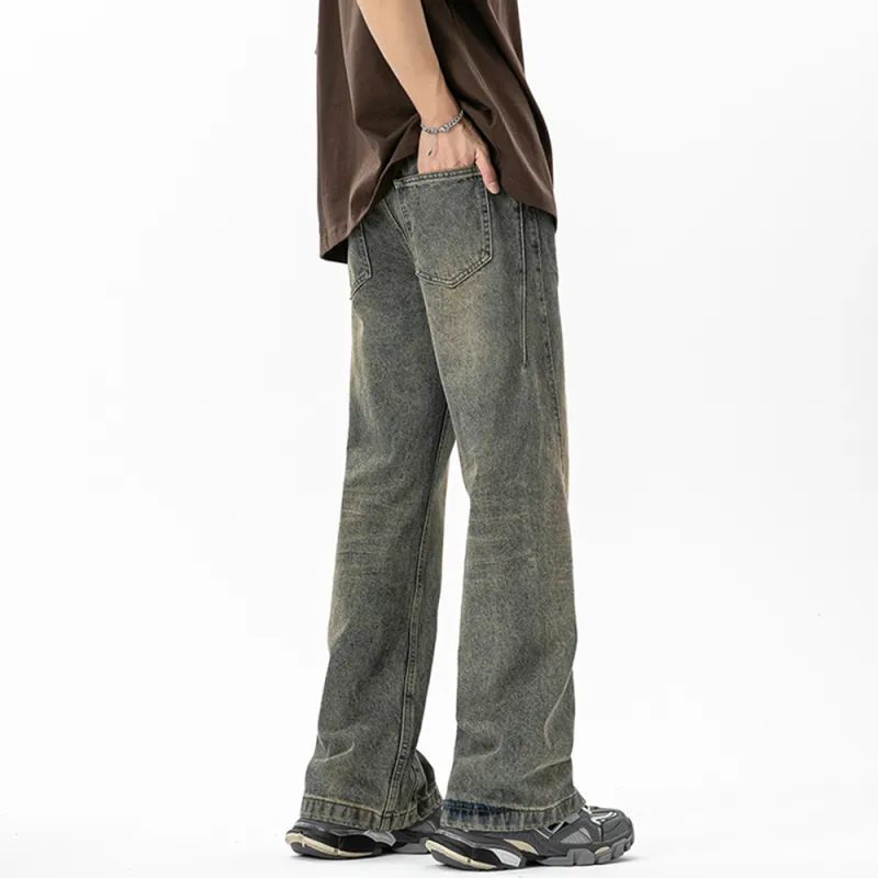 JASONWOOD Cowboy On The Run New In Autumn Jeans Unisex-1