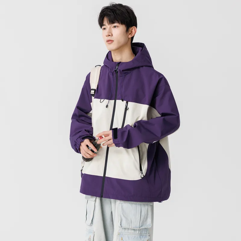 JASONWOOD Jackets Coats Unisex Dawn Purple-1