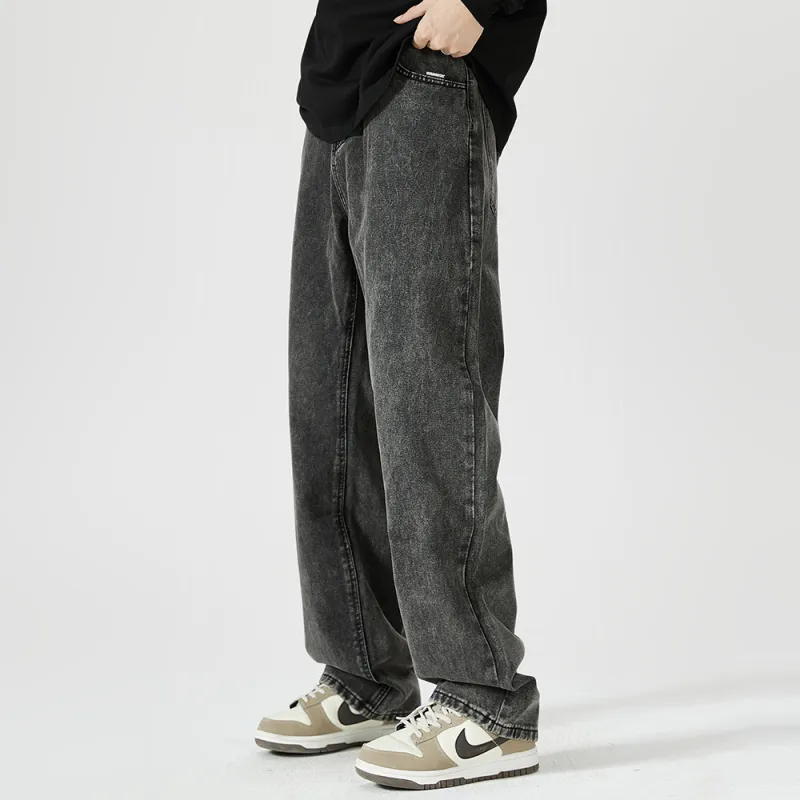 JASONWOOD Jeans Unisex Black Gray Color-7