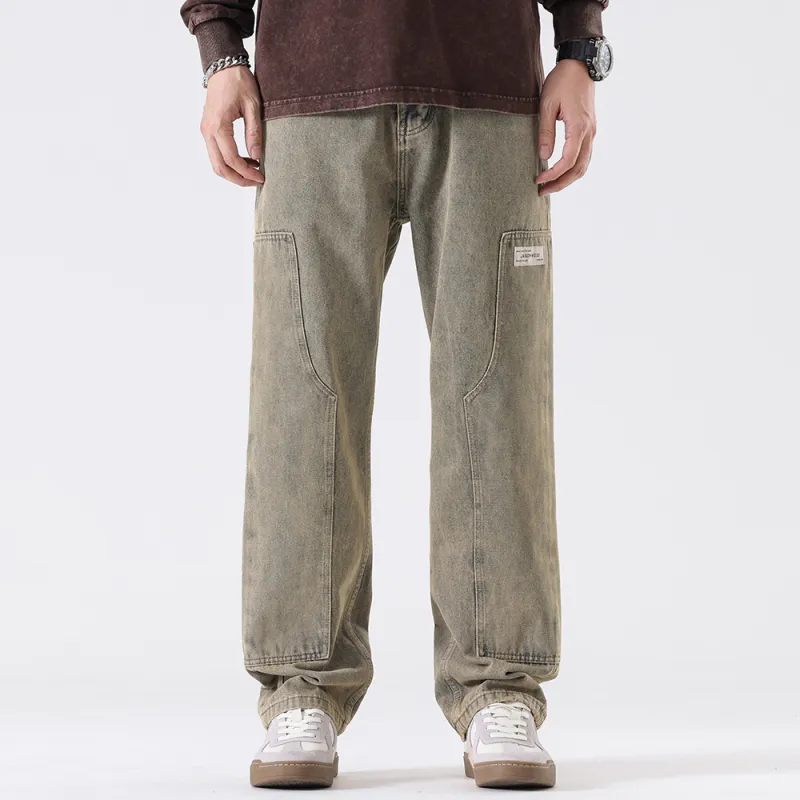 JASONWOOD Cowboy On The Run Jeans Unisex Nano Yellow-2
