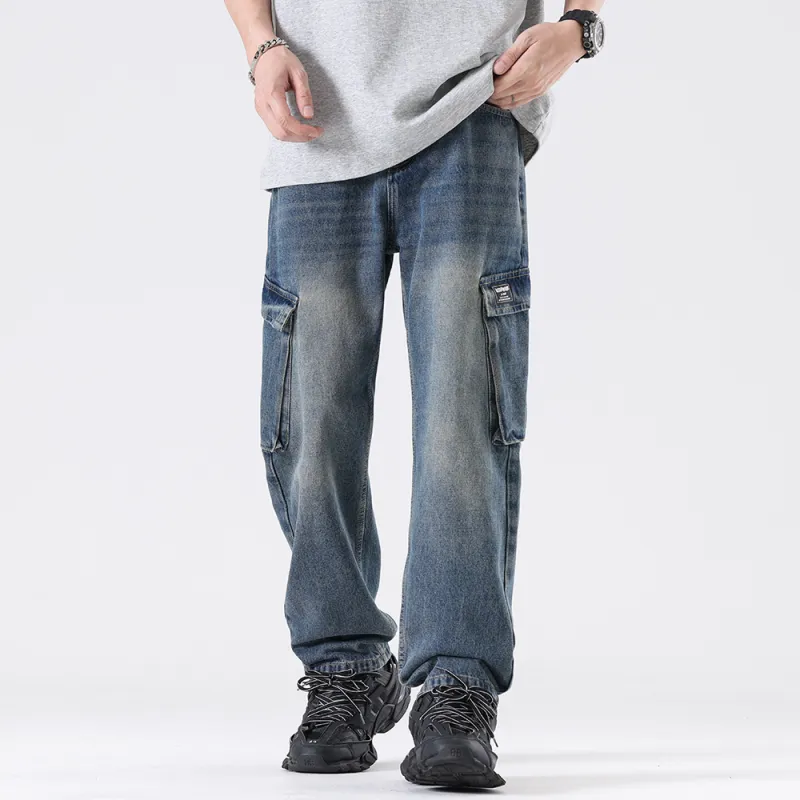 JASONWOOD Cowboy On The Run Jeans Unisex Wolf Mill Gray-5