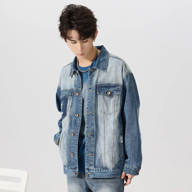 JASONWOOD Cowboy On The Run Denim Jacket Men's-7