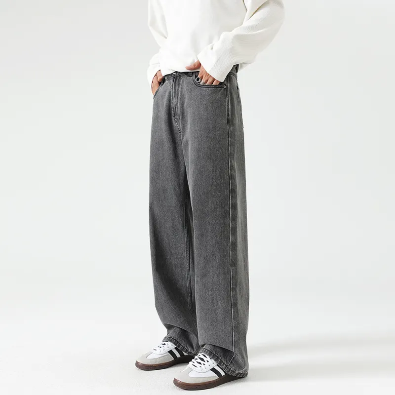 JASONWOOD Cowboy On The Run Jeans Unisex Mercury Gray-7