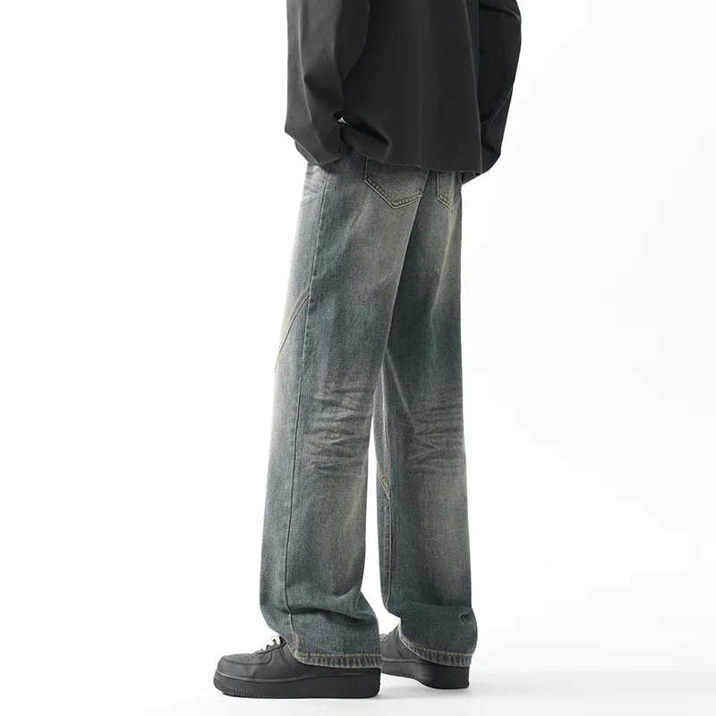 JASONWOOD Cowboy On The Run Jeans Unisex Vintage Blue-3