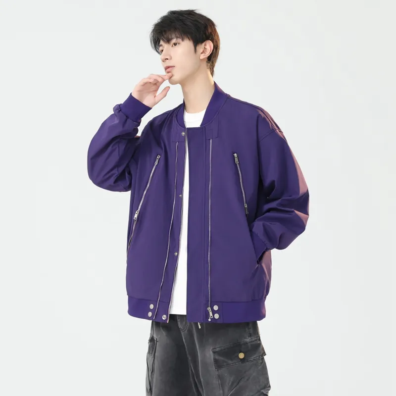 JASONWOOD Jackets Coats Unisex Burgundy-32