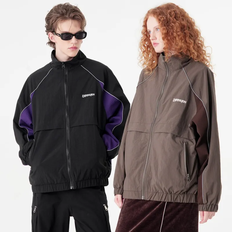 JASONWOOD Water Resistant Windproof UV Protection Breathable Wear Resistant Quick Dry Windbreaker Jacket Unisex-12