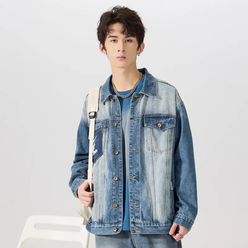 JASONWOOD Cowboy On The Run Denim Jacket Men's-4