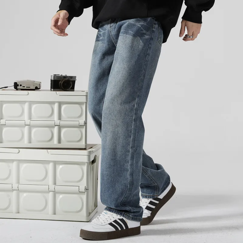 JASONWOOD Cowboy On The Run Jeans Unisex Blue-4