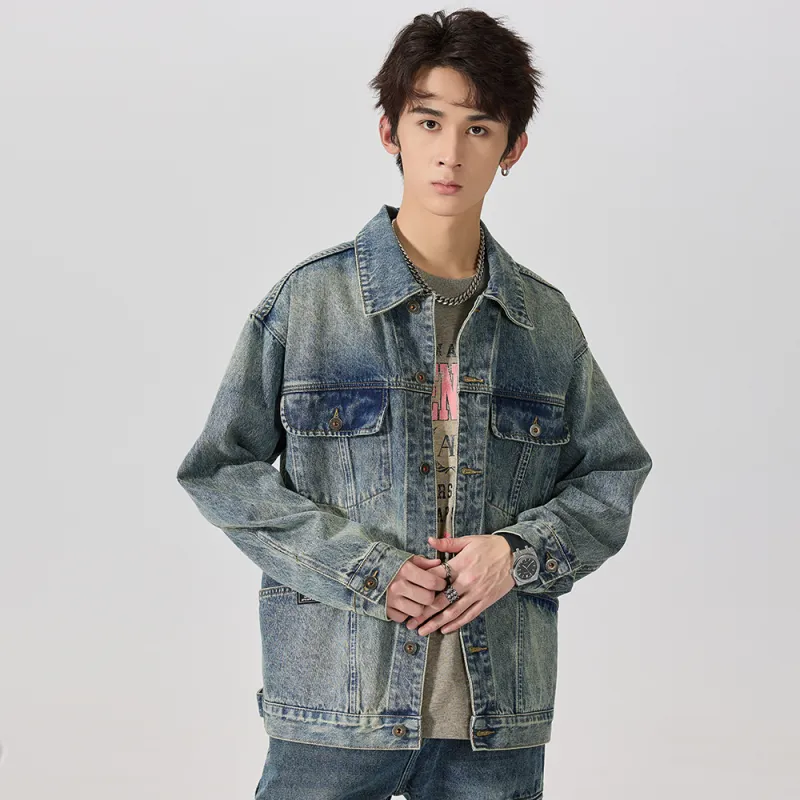 JASONWOOD Cowboy On The Run Denim Jacket Unisex-19