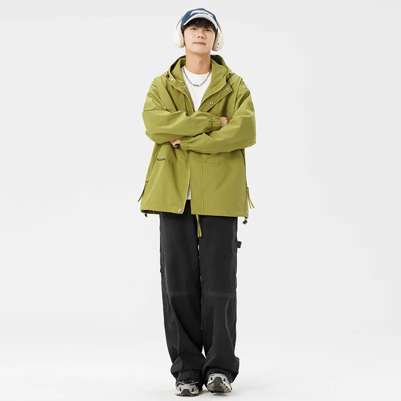 JASONWOOD Jackets Coats Unisex Mustard Green-7