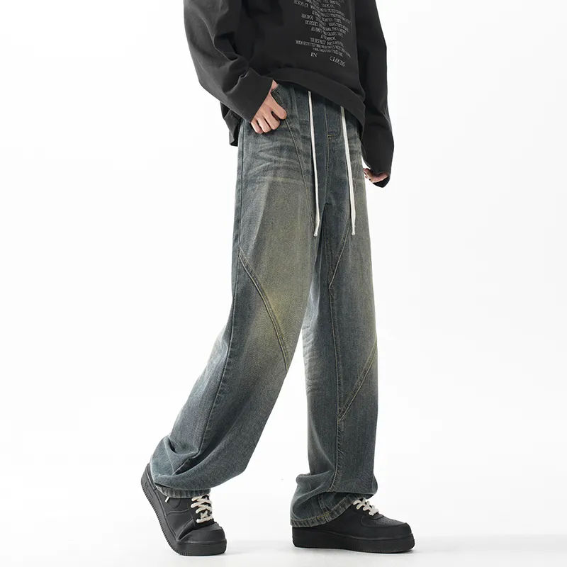 JASONWOOD Cowboy On The Run Jeans Unisex Vintage Blue-5