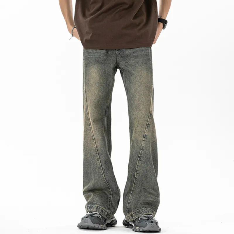 JASONWOOD Cowboy On The Run New In Autumn Jeans Unisex-2