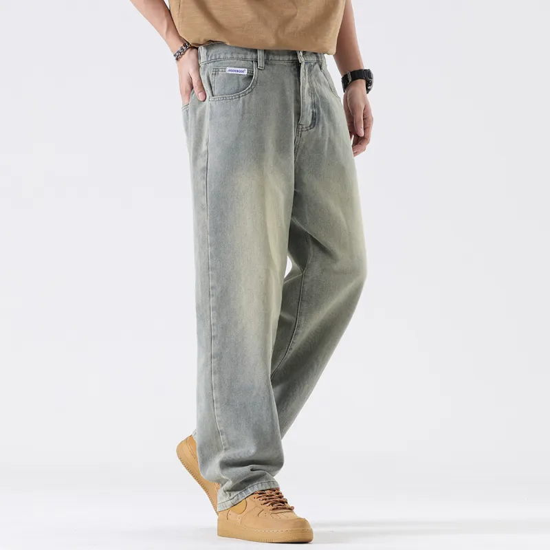 JASONWOOD Cowboy On The Run Jeans Unisex Yellow Mud-35